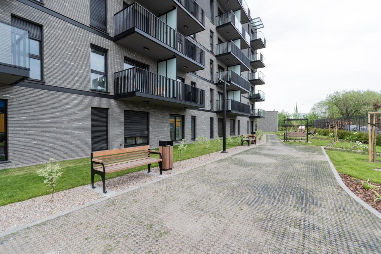 Gdansk Nad Motlawa Nowy Apartament Nadmotlawie Buitenkant foto