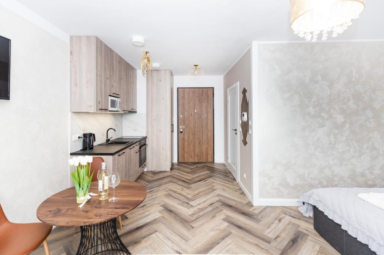 Gdansk Nad Motlawa Nowy Apartament Nadmotlawie Buitenkant foto